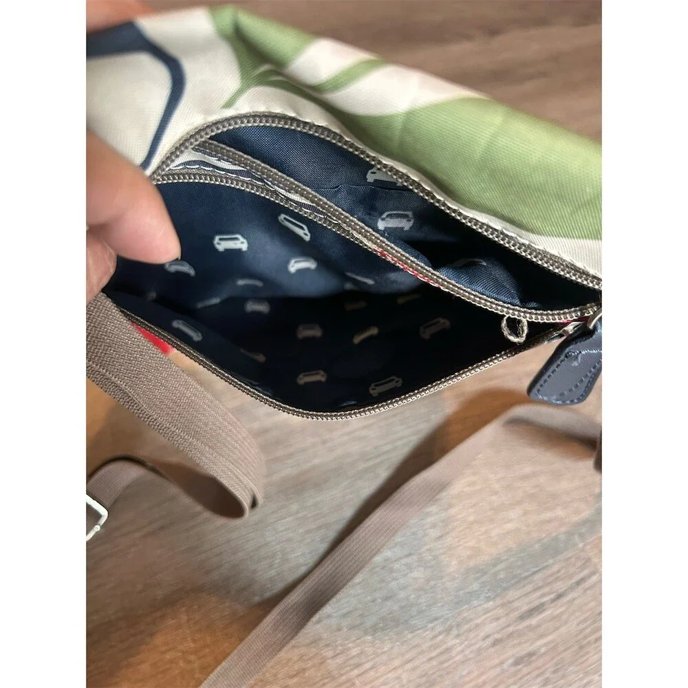 Orla Kiely for Target Crossbody Bag Medium Multicolor Stem Print Zip